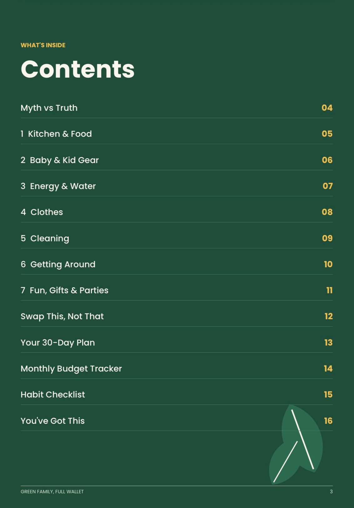 The Eco Family Budget Guide